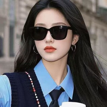 時尚墨鏡女2025新款韓版方框開車防紫外線近視太陽眼鏡男款方圓臉