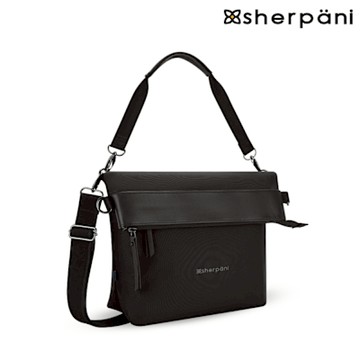 Sherpani 防盜多功能側背包(25I) Vale AT 12L｜黑色Carbon