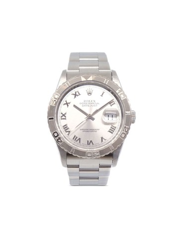 Rolex - 2003 pre-owned Datejust Thunderbird 36mm - men - stainless steel - One Size - Silver