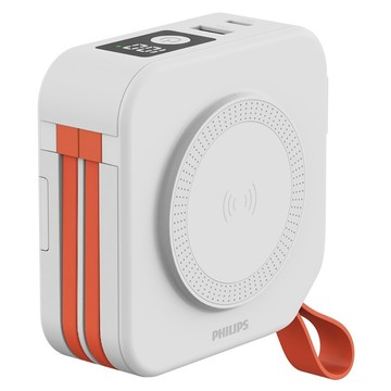 PHILIPS 飛利浦 萬用十合一行動電源 不含萬國轉接頭  完美白  DLP4347CW-E