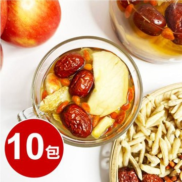 【王媽媽推薦】蘋果麥冬潤妍茶10包組(25g/包)