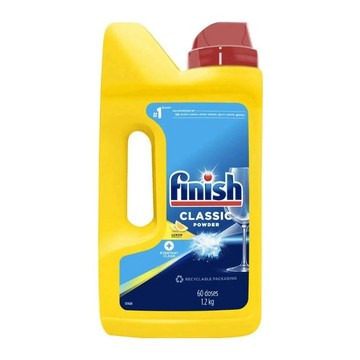 洗碗機洗劑 Finish Classic洗碗機專用洗碗粉-檸檬1.2kg