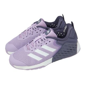 adidas 愛迪達 訓練鞋 Dropset 3 Trainer W 女鞋 紫 白 健身 穩定 支撐 JR1752