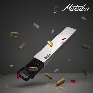 Matador Waterproof Pill Canister 防水耐候抽拉式密封隨身藥盒 7格裝