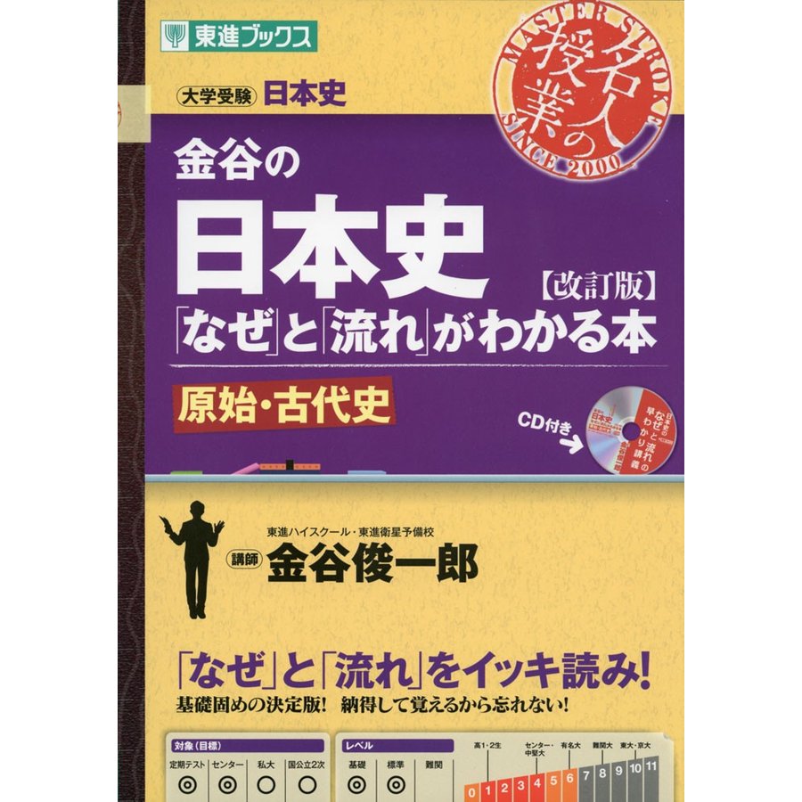 金谷の日本史 なぜ と 流れ がわかる本改訂版 原始・古代史