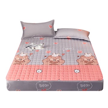 南極人床笠單件冬季加厚夾棉床套全包防滑床罩床墊保護罩冬款床單