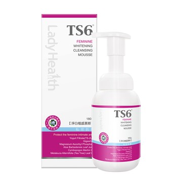 TS6 淨白植感慕斯180g 私密清潔 私密美白 (品牌直營)