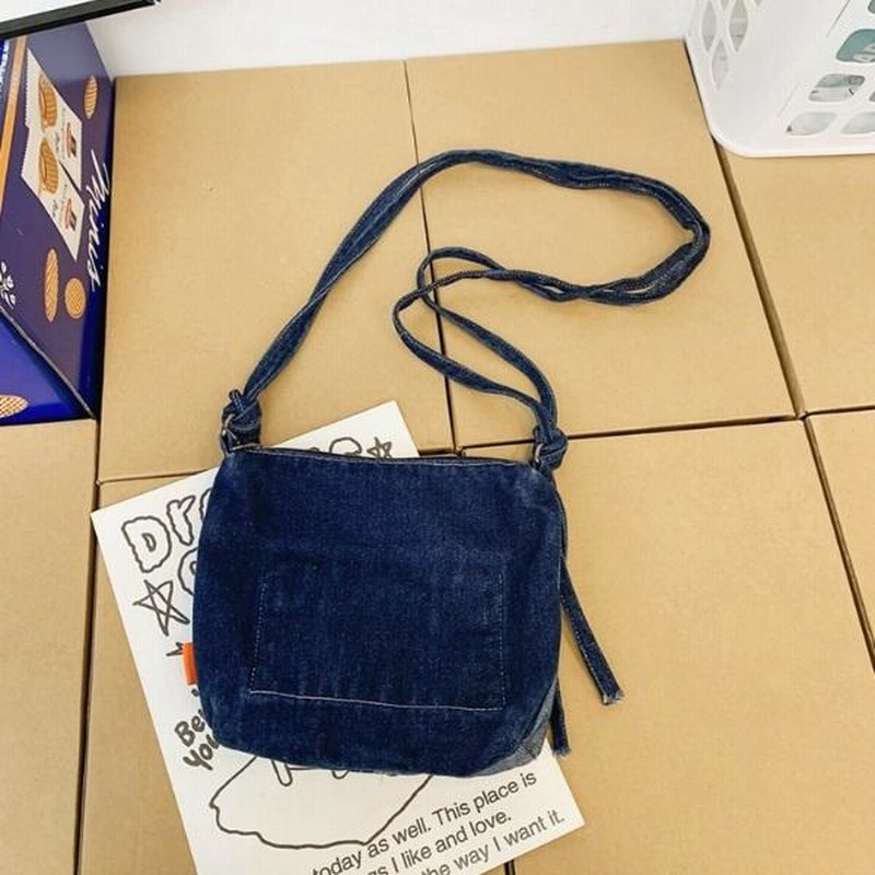 稀少【ブルーブルー×アナ】限定コラボ デニム サコッシュ