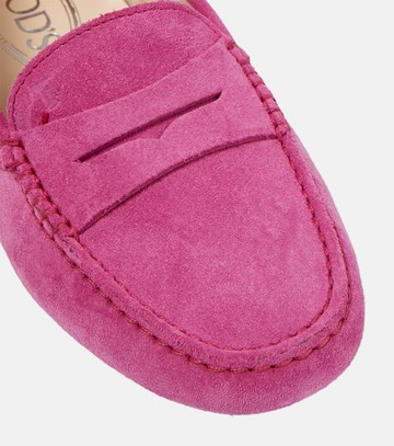 Tod's Gommino suede loafers