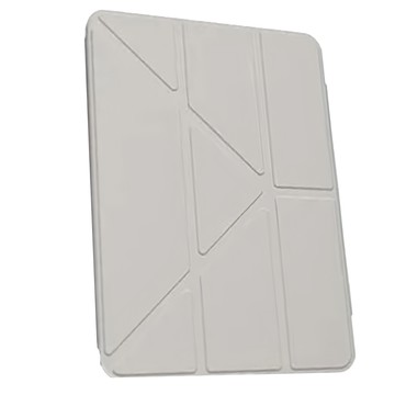 SwitchEasy 魚骨牌 FACET 全方位支架透明背蓋保護套 星光灰  iPad Pro 11 2024  1個