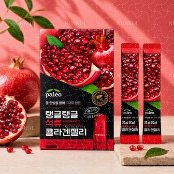 【NUNKOL】🔥現貨 隔日達🔥 ☑蝦皮代開☑ 15入 Paleo 韓國石榴果凍條 韓國果凍 韓國石榴 果凍條