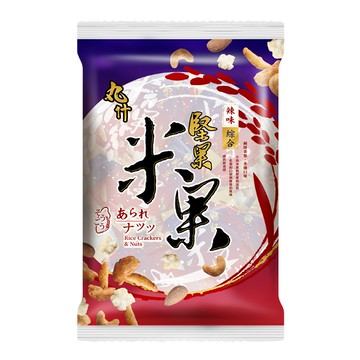 丸什 米果堅果 香辣  160g  1包