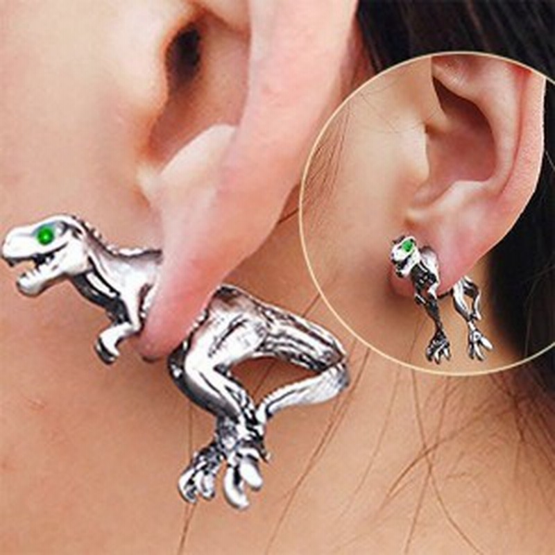 ピアス 恐竜 爬虫類 トカゲ 蜥蜴 スチームパンク ロック カッコイイ ビンテージ メンズ V系 アクセ ゴスロリ ハロウィン ジュラシック イ 通販 Lineポイント最大1 0 Get Lineショッピング