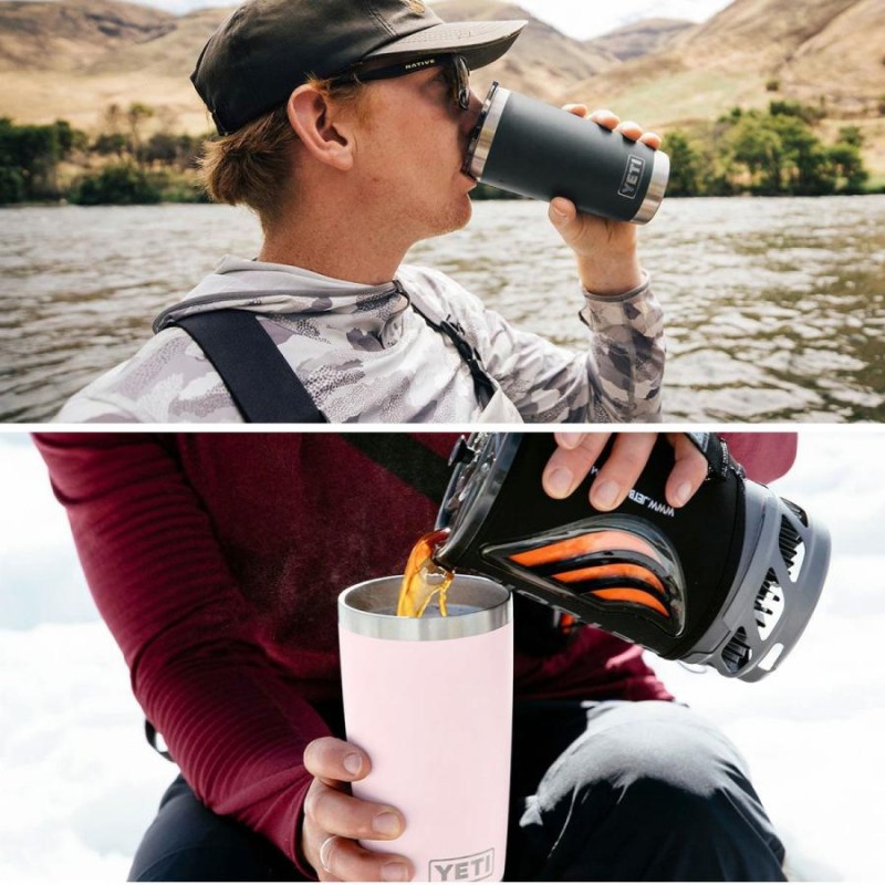 YETI イエティ ランブラー タンブラー20oz RAMBLER 保冷 保温 真空断熱 二重構造 蓋付き ステンレス おしゃれ キャンプ アウトドア  | LINEショッピング