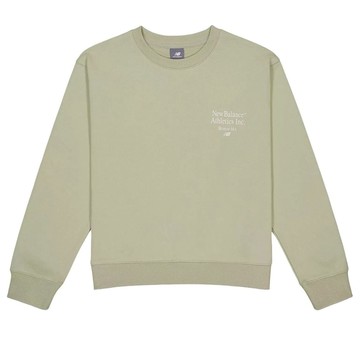 (WMNS) New Balance NBX Crew Neck Sweatshirt 'Olive Green'