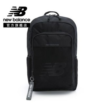 【New Balance】多層收納後背包/筆電包(附吊飾)_中性_黑色_AC0931ZBK