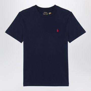 Blue navy cotton T-shirt