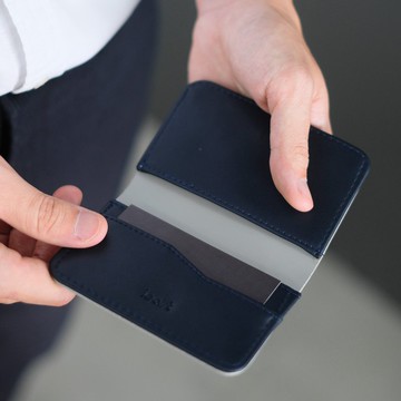 名片夾 HUB 卡夾 - 灰色/海軍