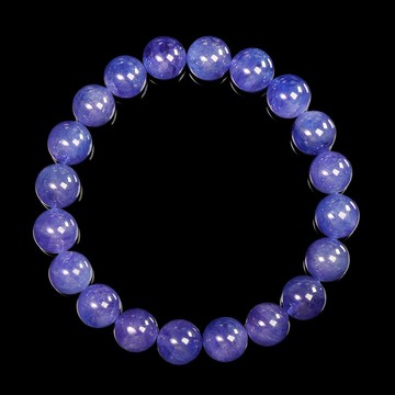 【正佳珠寶】坦桑石 頂級濃彩 微透紫羅蘭丹泉石 9.5-9.9mm