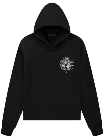 AMIRI - Precious Memories hoodie - men - Cotton - L - Black