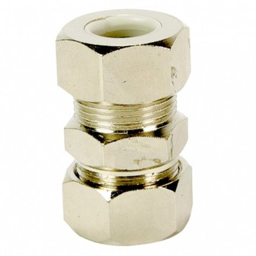 免工具明管雙外牙接頭 1/2"