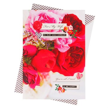 獻給我親愛的老婆【Hallmark-卡片 週年感言】