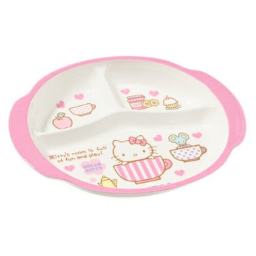 KITTY雙耳三格盤909【愛買】