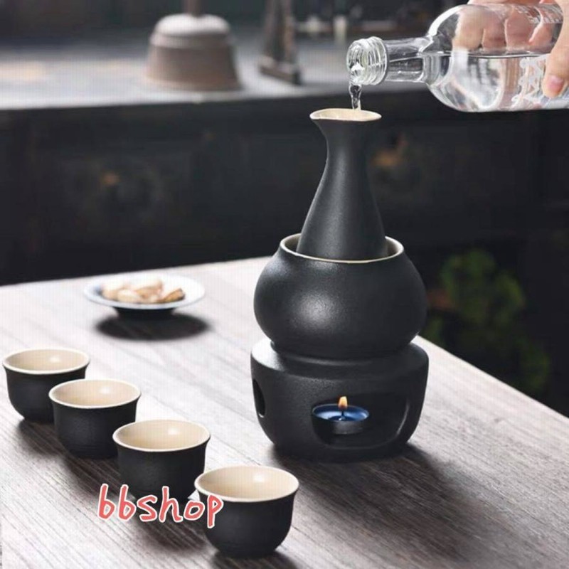 お燗セット A04492 酒 熱燗 徳利セット おちょこ オシャレ プレゼント最適