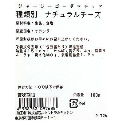 成城石井 ジャージーゴーダマチュア 100g D