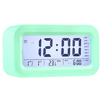 Reddot 紅點生活 全功能USB星期室溫報時鬧鐘  蒂芙綠