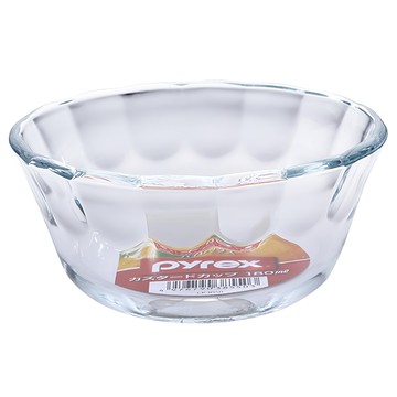 珍珠金屬 PYREX 耐熱玻璃布丁杯 CP-8550 180ml  1個