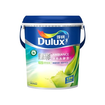 得利 臻彩淨粹乳膠漆平光 玫瑰白 1G