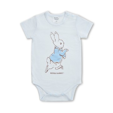 翻滾比得短袖側開內衣兔裝 (天絲洞感緹花布)