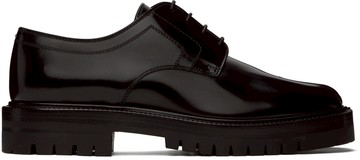 Maison Margiela 黑色 Tabi 德比鞋