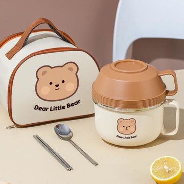 304不銹鋼小學生專用保溫飯盒上班族兒童食堂打飯缸便當餐盒套裝