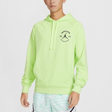 S.G NIKE Jordan Dri-FIT Sport BC DV1291-383 綠 吸濕 快乾 抽繩 長袖 帽T