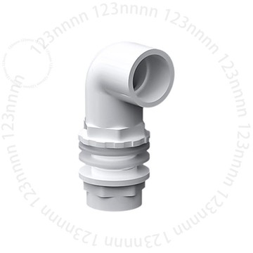 PVC上下水接頭魚缸配件水箱齣水管件50齣水口4分6分1寸202532mmPLVGT01