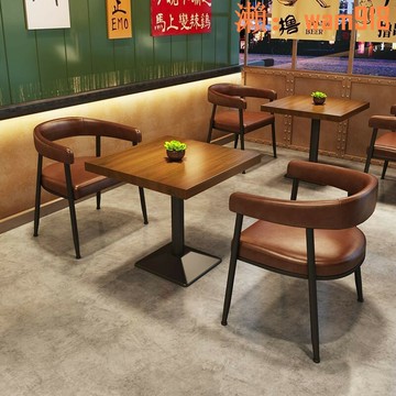 【店長推薦】工业风酒吧清吧卡座沙发音乐餐吧火锅烧烤咖啡店酒馆桌椅组合商用
