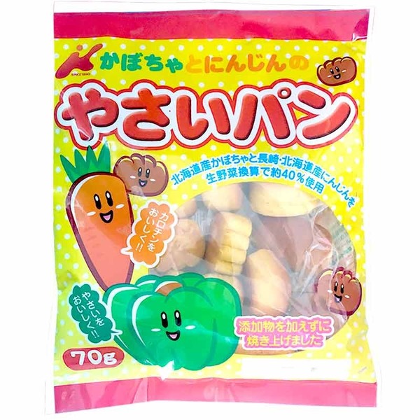 かぼちゃとにんじんの やさいパン 70g 1才 食品 おやつ お菓子 12ヵ月 のおやつ 赤ちゃん本舗 アカチャンホンポ 通販 Lineポイント最大1 0 Get Lineショッピング