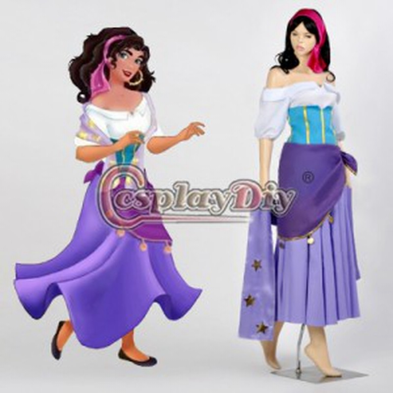 高品質 高級コスプレ衣装 ディズニー ノートルダムの鐘 風 エスメラルダ タイプ 姫 Esmeralda Fancy Dress The Hunchback Of Notre Dame 通販 Lineポイント最大1 0 Get Lineショッピング