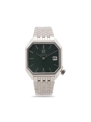 MARCH LA.B - Mansart Automatic Date 39mm - unisex - stainless steel - One Size - Green