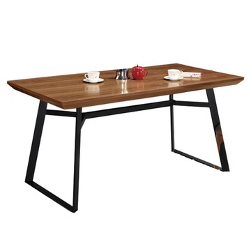 【H&D東稻家居】淺胡桃5.3尺餐桌(TCM-00001)