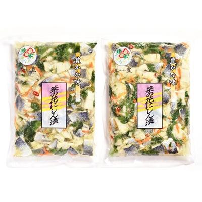 ふるさと納税 北斗市 菜の花にしん漬(1kg×4袋入)