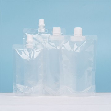 吸嘴袋小口徑 大口徑(4元) 食品級 透明飲料袋 直立液體袋 站立豆漿袋 果汁袋 醬汁袋 分裝袋