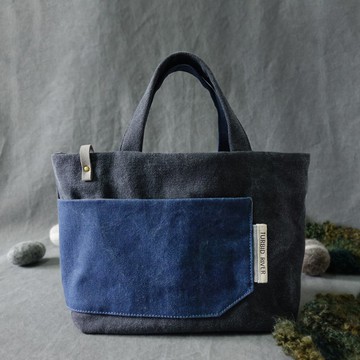 | 碳黑 | 迷你托特 | 厚磅水洗帆布 |