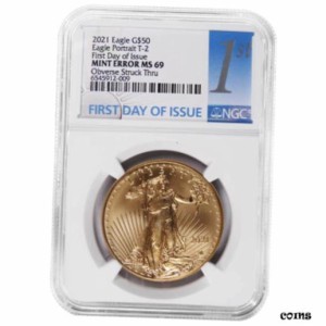 品質保証書付】 アンティークコイン NGC PCGS 2021 $50 Type 2