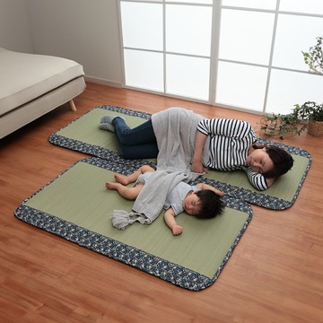 【聖誕禮物】藺草睡墊青空小鳥 透氣清爽 揮別悶熱與汗臭 日本製