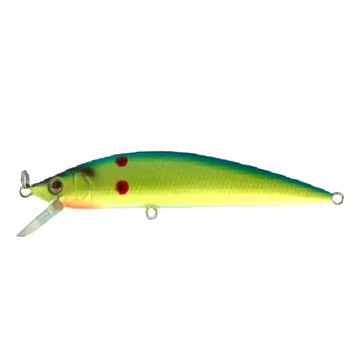Strike Pro 歐歐米諾 Euro Minnow JL-108S 路亞硬餌 9cm 11.5g 下沉型  綠色  1個