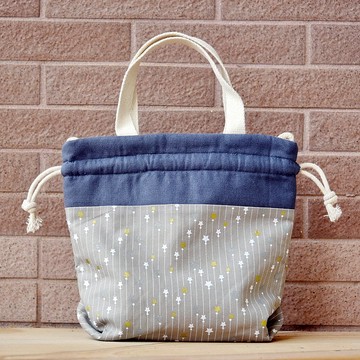 三合一肩背/斜背/手提束口水桶包 ~ 小星星(A64) RS