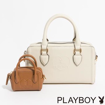 PLAYBOY - 手提包  Aimer系列 - 米白色